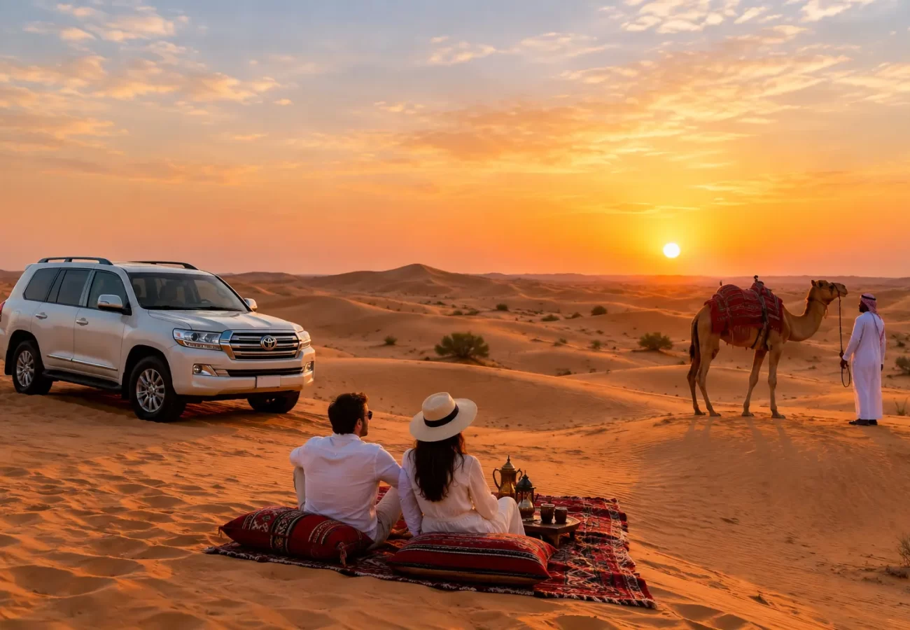 Golden Desert Safari at Sunset (1)